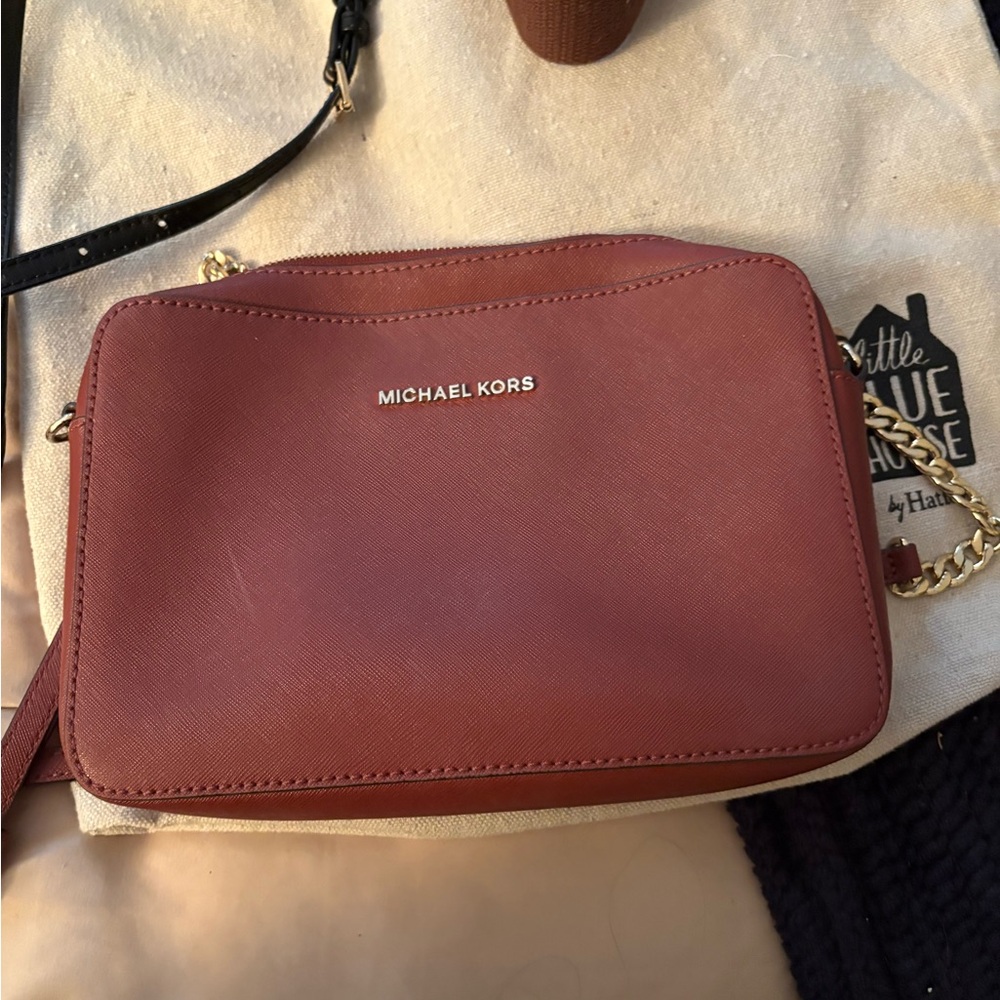 Michael Kors Rust Crossbody Bag